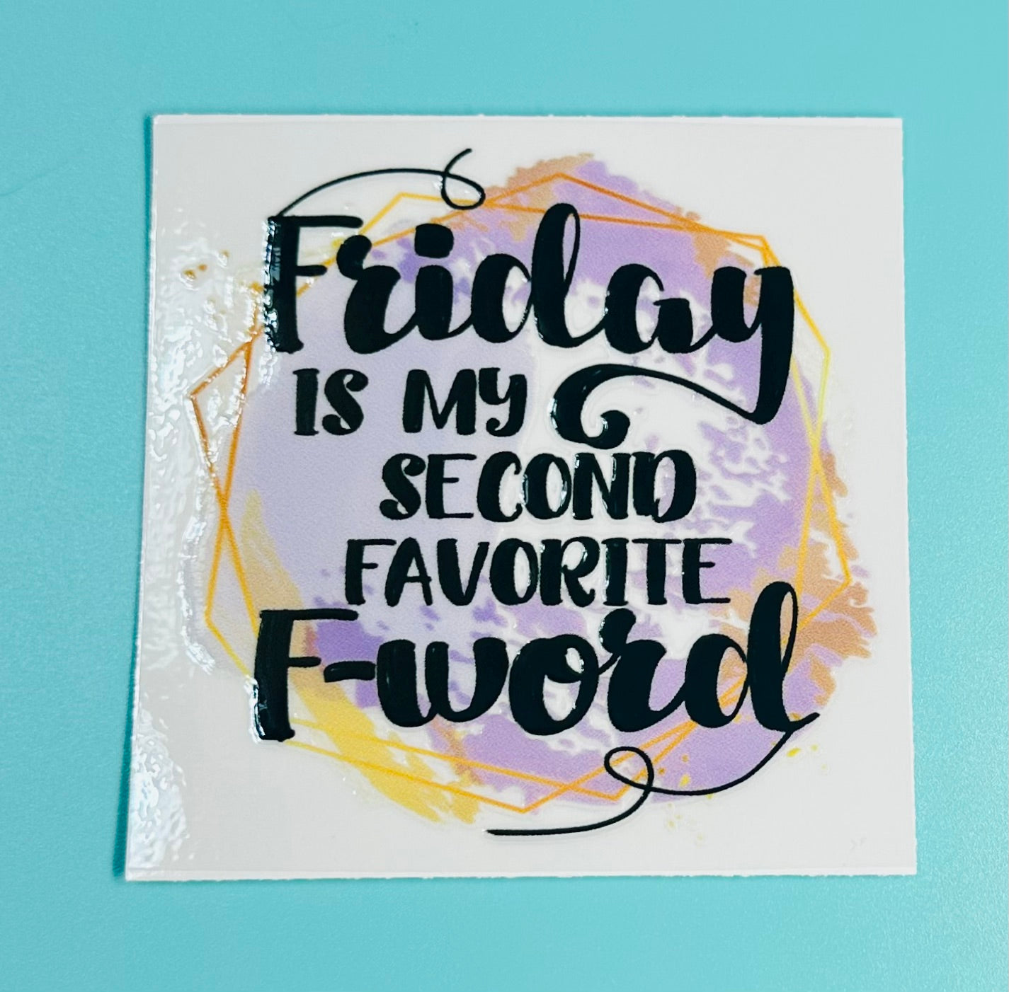 Friday Second F-Word (fits any tumbler)