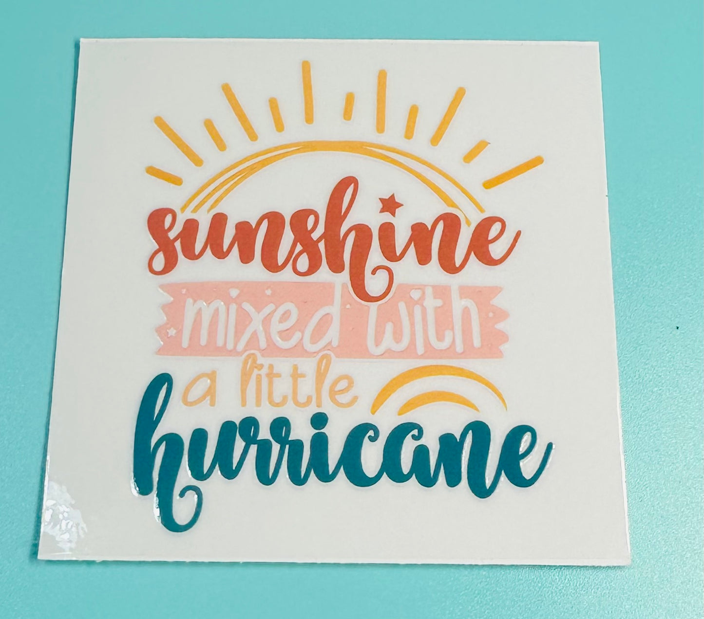 Sunshine and Hurricane (fits any tumbler)