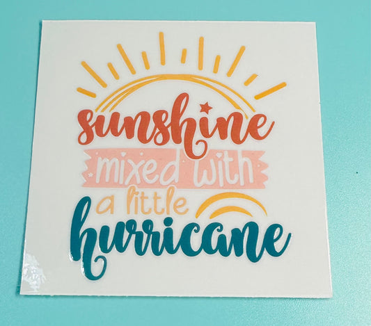 Sunshine and Hurricane (fits any tumbler)